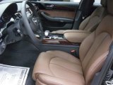 2011 Audi A8 L 4.2 FSI quattro Nougat Brown Interior