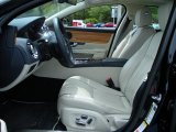 2011 Jaguar XJ XJL Supercharged Neiman Marcus Edition Butter Soft Ivory/Navy Blue w/Satin Zebrano Wood Interior