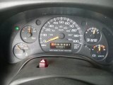 2002 Chevrolet Express 1500 LT Passenger Van Gauges