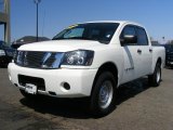 2009 Blizzard White Nissan Titan XE Crew Cab 4x4 #47636106