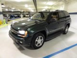 2004 Dark Green Metallic Chevrolet TrailBlazer LT 4x4 #47635846