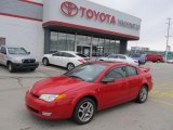 2004 Chili Pepper Red Saturn ION 3 Quad Coupe #47635661