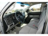 2009 Toyota Tundra Double Cab 4x4 Graphite Gray Interior