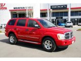 2005 Flame Red Dodge Durango Limited 4x4 #47635457