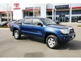 2005 Indigo Ink Blue Pearl Toyota Tacoma V6 TRD Double Cab 4x4 #47635459