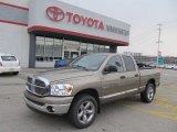 2008 Light Khaki Metallic Dodge Ram 1500 Big Horn Edition Quad Cab 4x4 #47635682