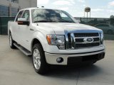 2011 White Platinum Metallic Tri-Coat Ford F150 Lariat SuperCrew #47635862