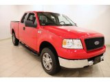 2005 Bright Red Ford F150 XLT SuperCab 4x4 #47636174