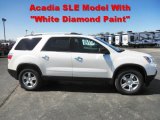 2011 White Diamond Tintcoat GMC Acadia SLE #47636467