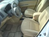 2008 Nissan Sentra 2.0 S Beige Interior
