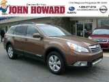 2011 Caramel Bronze Pearl Subaru Outback 2.5i Limited Wagon #47636216