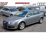 2008 Quartz Grey Metallic Audi A4 2.0T quattro Sedan #47705259