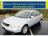 1999 Satin Silver Metallic Volkswagen Passat GLS V6 Sedan #47704610