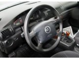 1999 Volkswagen Passat GLS V6 Sedan Black Interior