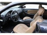 2009 Mercedes-Benz CLK 550 Coupe Black/Cappuccino Interior