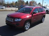 2011 Deep Cherry Red Crystal Pearl Jeep Compass 2.4 Latitude 4x4 #47705569
