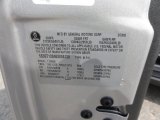 2008 Saab 9-7X 4.2i Info Tag