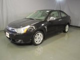 2008 Black Ford Focus SE Coupe #47705157