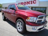 2011 Deep Cherry Red Crystal Pearl Dodge Ram 1500 Big Horn Quad Cab #47704996