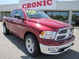 2011 Deep Cherry Red Crystal Pearl Dodge Ram 1500 Big Horn Quad Cab #47704998