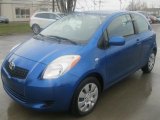 2007 Toyota Yaris Blazing Blue Metallic