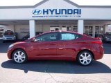 2011 Red Allure Hyundai Elantra Limited #47704775