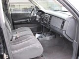 2001 Dodge Dakota SLT Quad Cab 4x4 Dark Slate Gray Interior