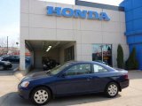 2002 Eternal Blue Pearl Honda Civic EX Coupe #47704805
