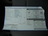 2011 Volkswagen Routan S Window Sticker