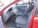 2004 Kia Rio Sedan Gray Interior