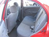 2004 Kia Rio Sedan Gray Interior