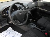 2010 Hyundai Elantra Touring GLS Black Interior