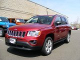 2011 Deep Cherry Red Crystal Pearl Jeep Compass 2.4 Latitude 4x4 #47767527