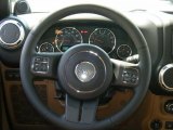 2011 Jeep Wrangler Unlimited Rubicon 4x4 Steering Wheel