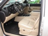 2011 Chevrolet Silverado 1500 Hybrid Crew Cab 4x4 Light Cashmere/Ebony Interior
