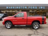 2005 Flame Red Dodge Ram 1500 SLT Regular Cab 4x4 #47767313