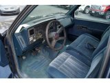 1994 Chevrolet C/K K1500 Z71 Regular Cab 4x4 Blue Interior
