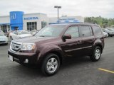 2011 Dark Cherry Pearl Honda Pilot EX-L #47767328