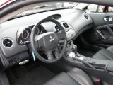 2011 Mitsubishi Eclipse GS Sport Coupe Dark Charcoal Interior