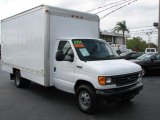 2004 Oxford White Ford E Series Cutaway E350 Commercial Moving Truck #47767856