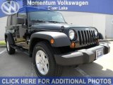 2008 Black Jeep Wrangler Unlimited X #47767916