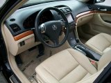 2008 Acura TSX Sedan Parchment Interior