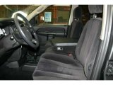 2004 Dodge Ram 2500 SLT Quad Cab 4x4 Dark Slate Gray Interior