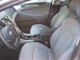 2011 Hyundai Sonata Hybrid Gray Interior