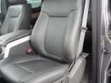 2011 Ford F150 Lariat SuperCrew Black Interior
