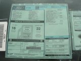 2011 Ford F150 Lariat SuperCrew Window Sticker