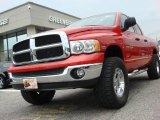 2005 Flame Red Dodge Ram 1500 SLT Quad Cab 4x4 #47831153
