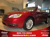 2011 Deep Cherry Red Crystal Pearl Chrysler 200 Limited Convertible #47831266