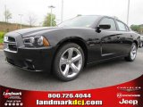 2011 Brilliant Black Crystal Pearl Dodge Charger R/T Plus #47831272