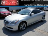 2008 Liquid Platinum Silver Infiniti G 37 Coupe #47831178